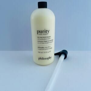 Philosophy Purity Made Simple One-Step Facial Cleanser 32 oz Unopened w/Pump